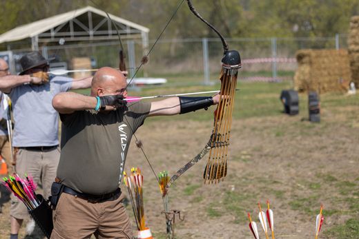 salon de la chasse tir a larc